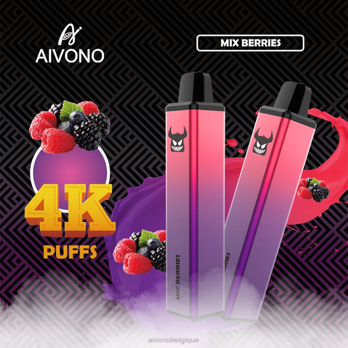 Aivono AIM FREAK 4000 baies mélangées - RN6J260 Aivono Belgique