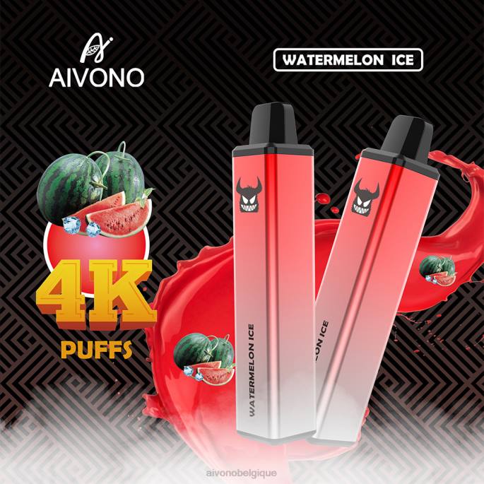 Aivono AIM FREAK 4000 glace à la pastèque - RN6J253 Aivono Puffs